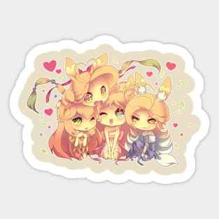 Chibi Seasons Sticker